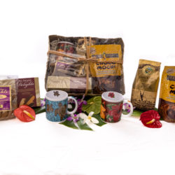 Kona Coffee Gift Basket for Couples