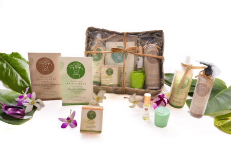 Tropical Spa Gift Basket