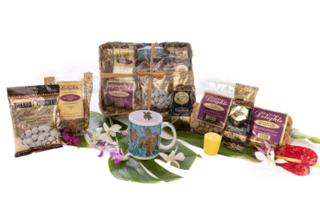 Hawaiian Island Bounty Gift Basket