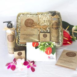 Hawaiian stress release spa gift basket