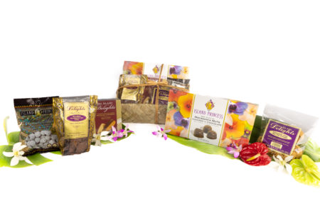 Hawaiian Chocolates Gift Basket